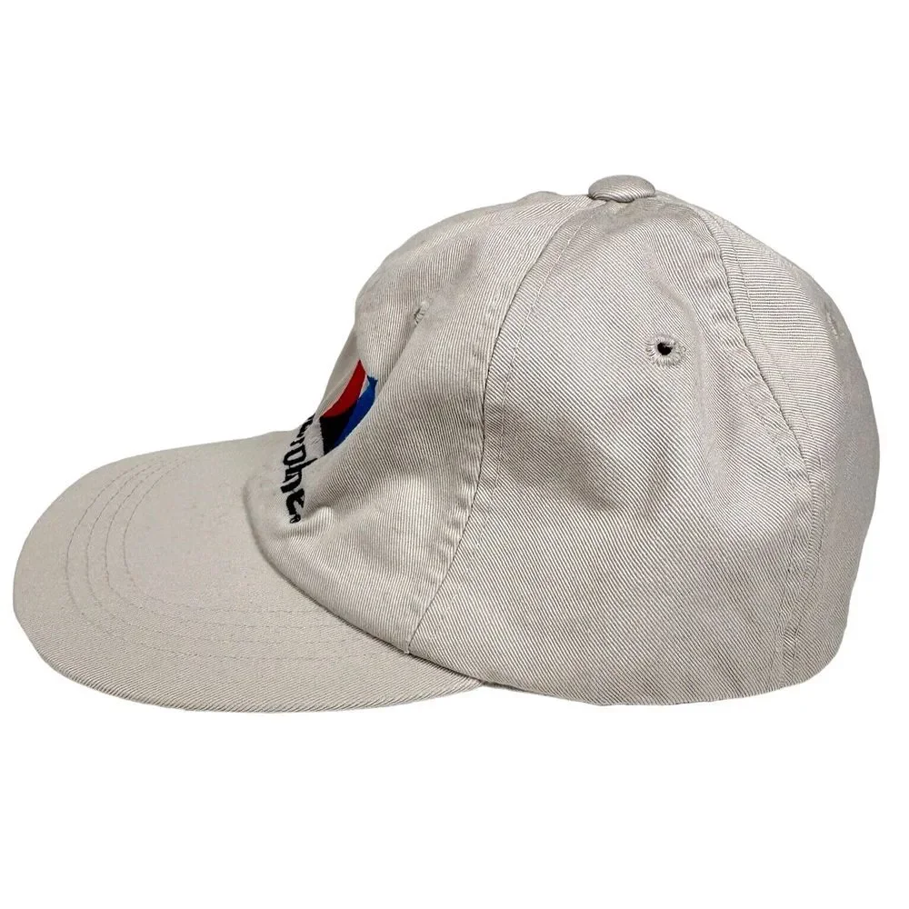 Valvoline Celebrating Our Success Embroidered Hat Cap Stretch Fit L Beige Cotton